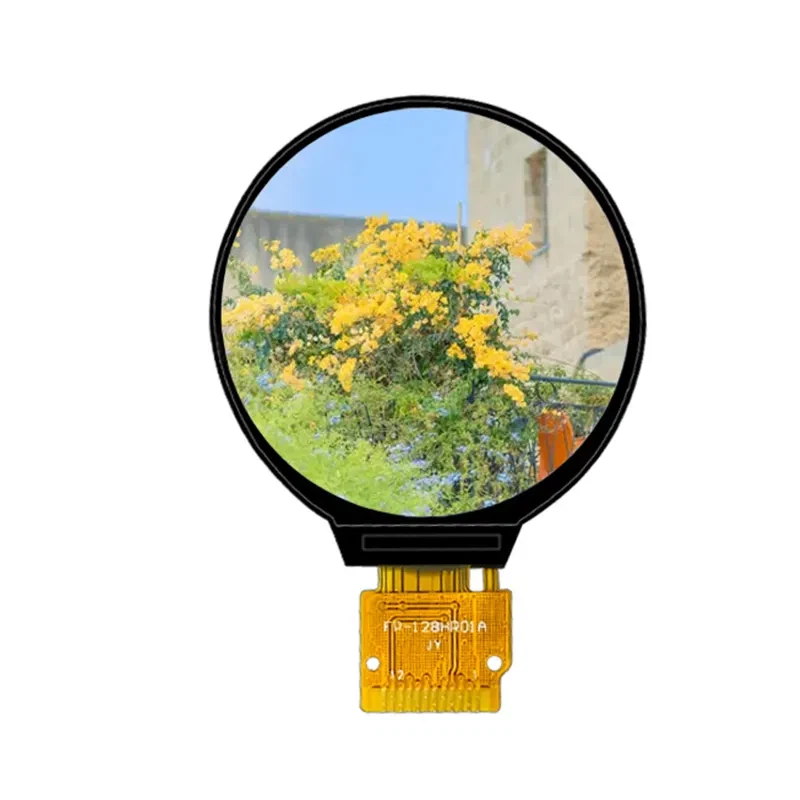 1,28 collu TFT apaļā ekrāna displeja izšķirtspēja 240*240 LCD displejs